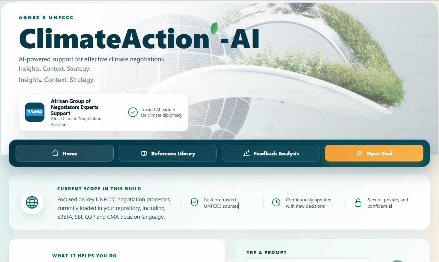 Africa Climate Negotiation Assistant